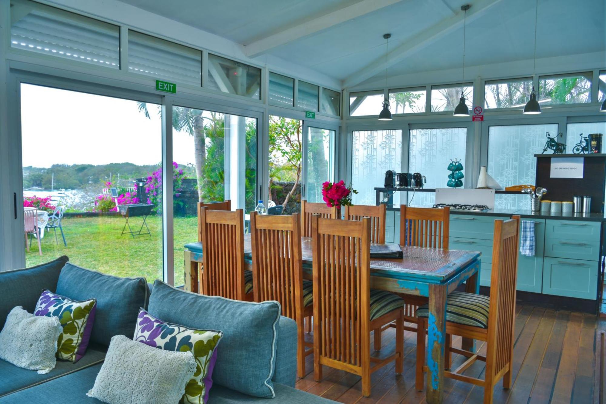 Boutique Villa On The Rocks With Stunning Sea Views, Infinity Pool & Private Sea Trou d'Eau Douce Bagian luar foto